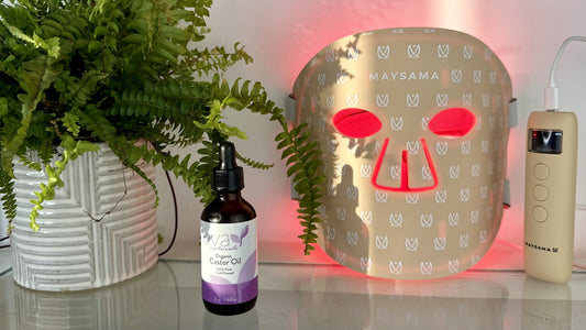 Castor Oil and Red Light Therapy – The New Combo?