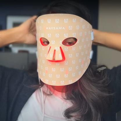 PRANA Red LED light therapy face mask - Maysama