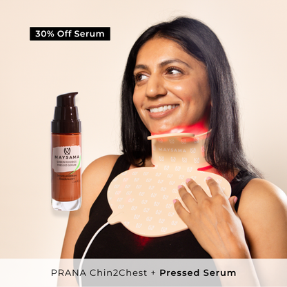 PRANA Chin2Chest LED Light Therapy Device