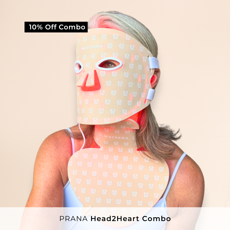 PRANA Chin2Chest LED Light Therapy Device