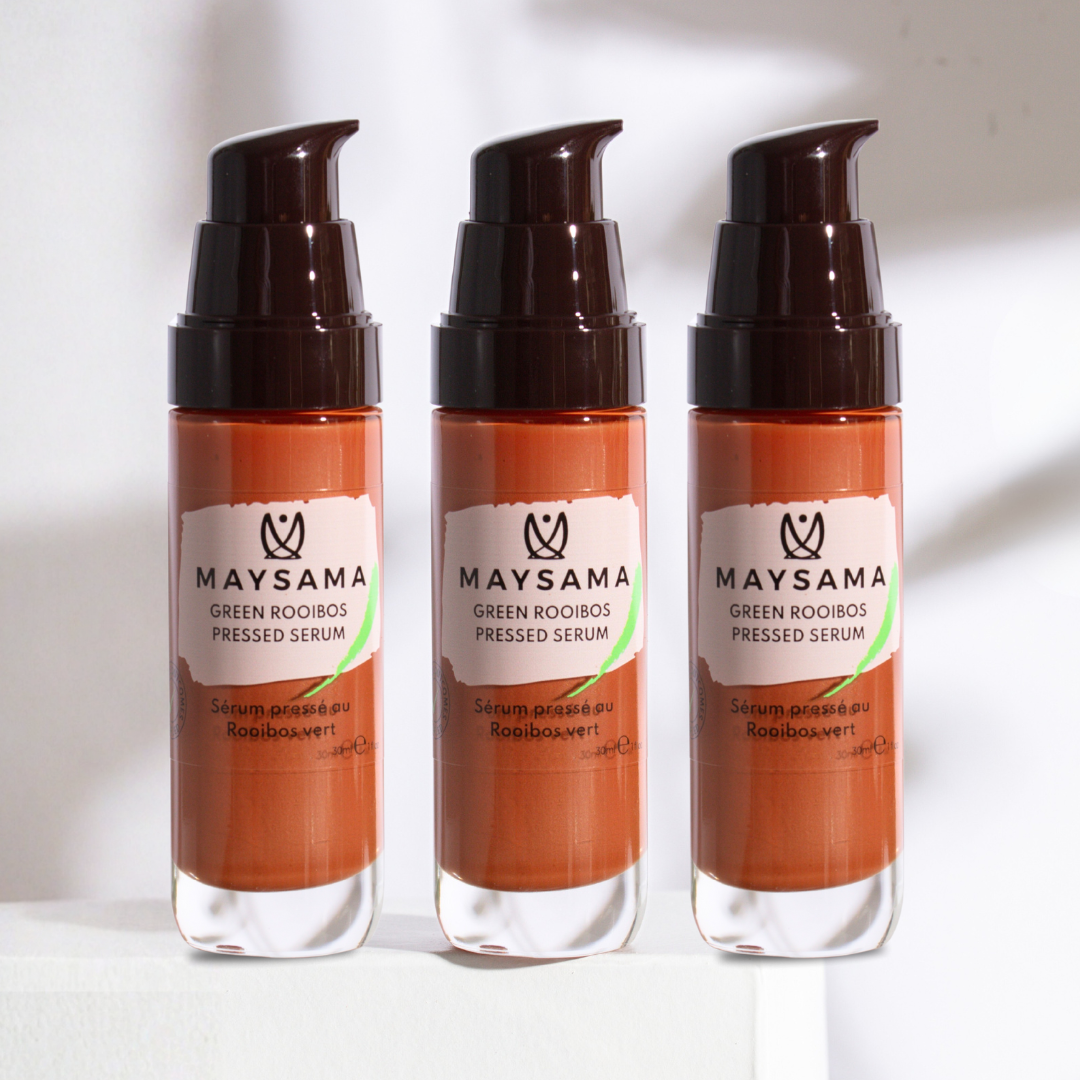 Tri-pack Green Rooibos Pressed Serum