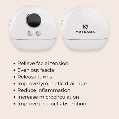 Bian Stone Gua Sha LED Facial Massager
